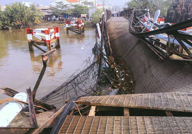 Mơ thấy sập cầu